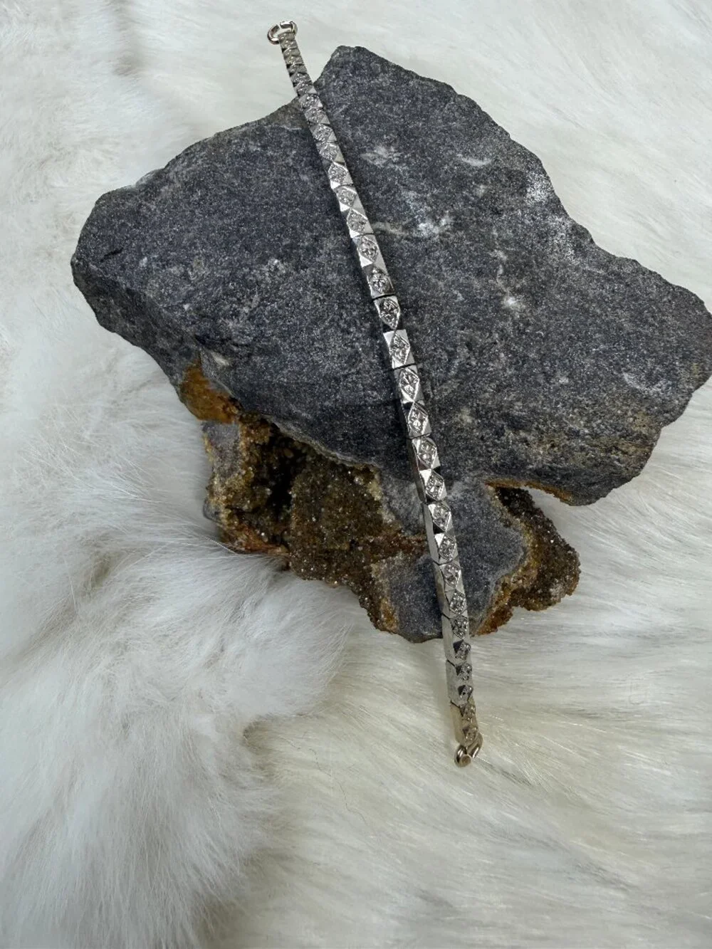 Vintage Kalbe USA 1/20 12K White Gold-Filled Watch Band 5.75